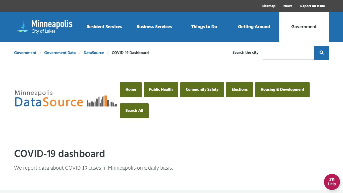 COVID-19 Dashboard - City of Minneapolis